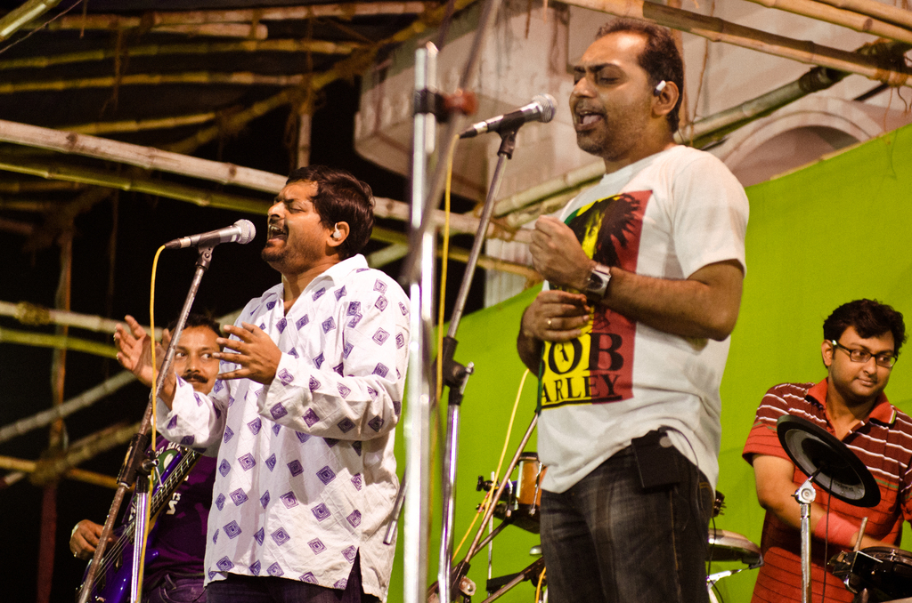 Chandrabindoo, Live music and concert photography